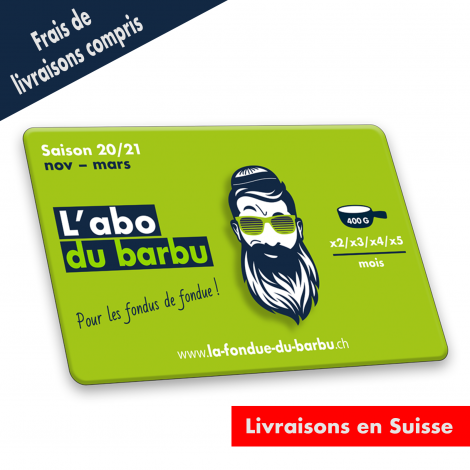 L'Abo 2 fondues par mois