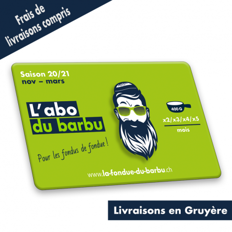 L'Abo 1 fondue / mois